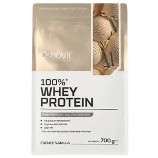 Сироватковий протеїн зі смаком ванілі Whey Protein French Vanilla, 700 г, OstroVit