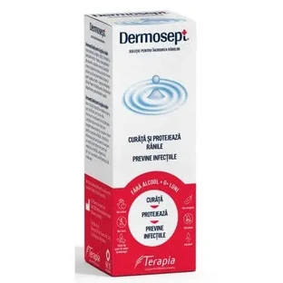 Раствор для ухода за ранами Dermosept, 1000 мл, Terapia SA