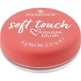 Пенящиеся румяна, 30 Coral Crush, Soft Touch Mousse Blush, 5 г, Essence