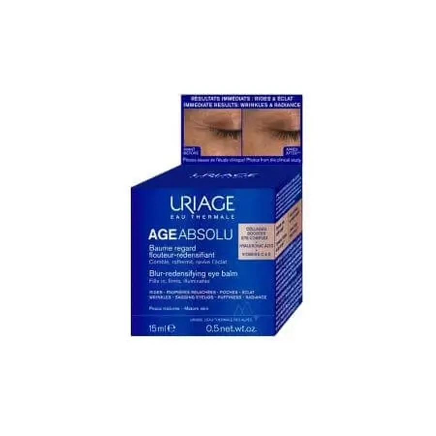 Age Absolu Redensifying Eye Contour Balm, 15 мл, Uriage: цены и характеристики