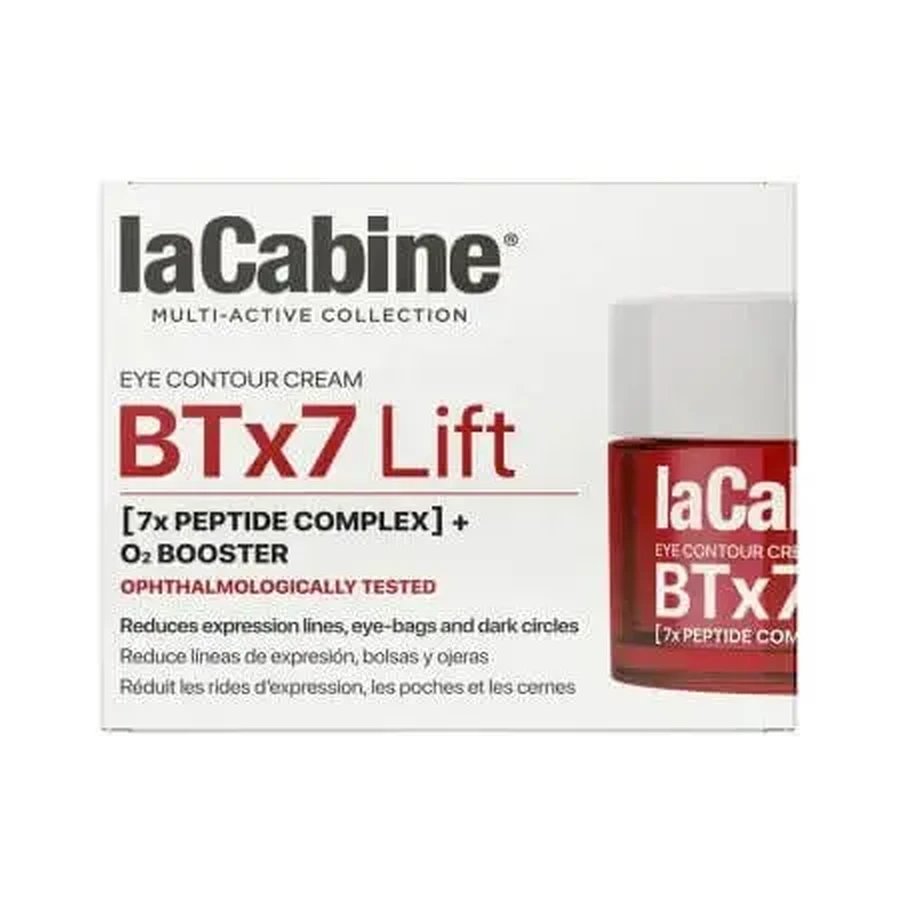 Крем для контура глаз с лифтинговым и осветляющим эффектом BTx7 Lift Multi-active, 15 мл, La Cabine: цены и характеристики