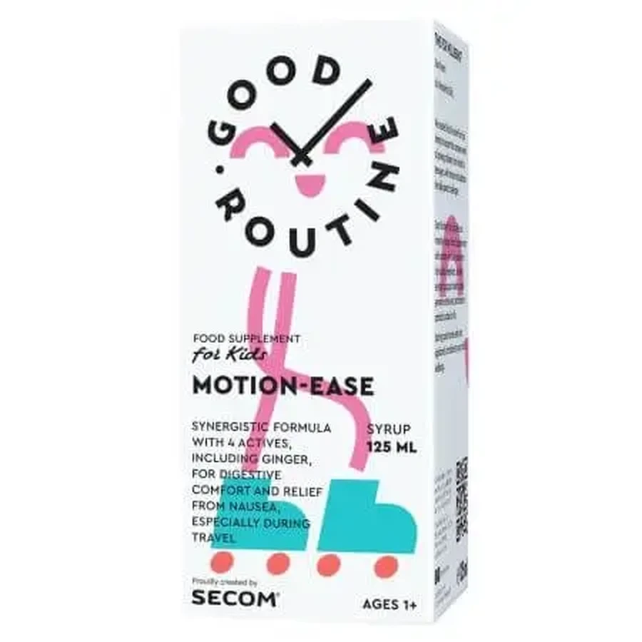 Сироп от укачивания Motion-Ease Good Routine, 125 мл, Secom: цены и характеристики