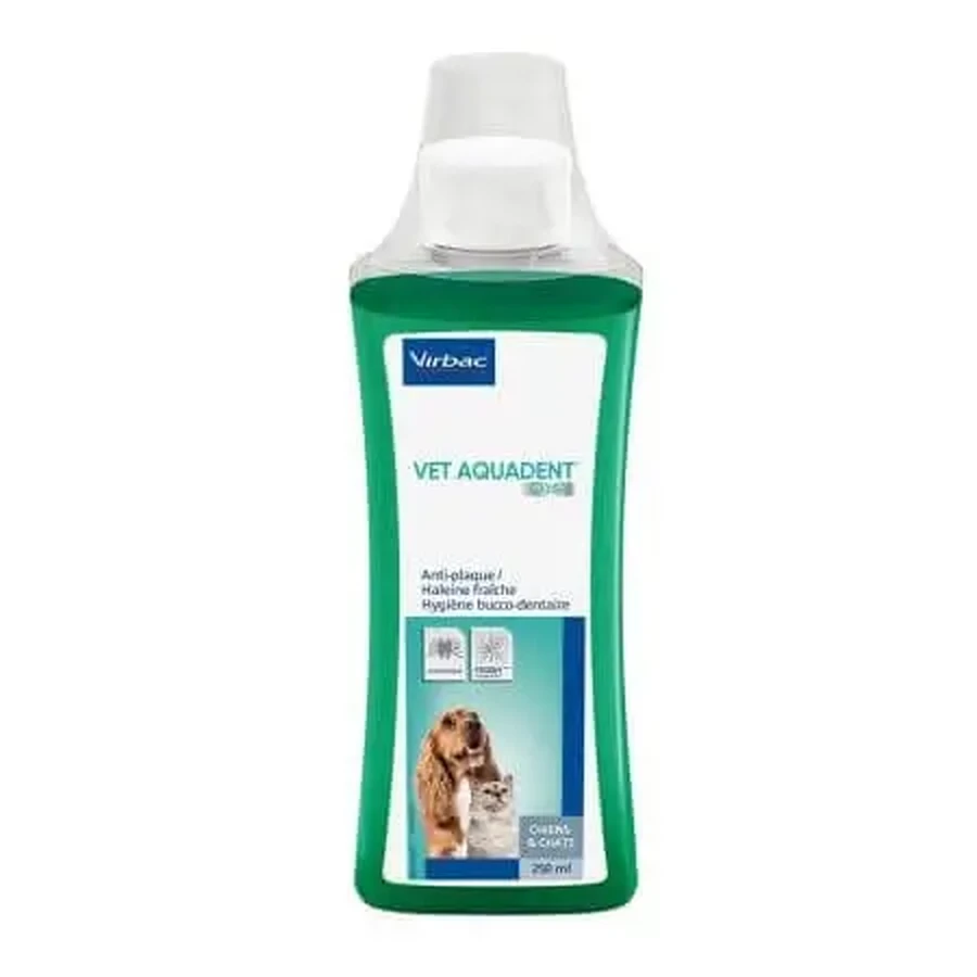 Раствор для гигиены полости рта Vet Aquadent, 250 мл, Virbac: цены и характеристики
