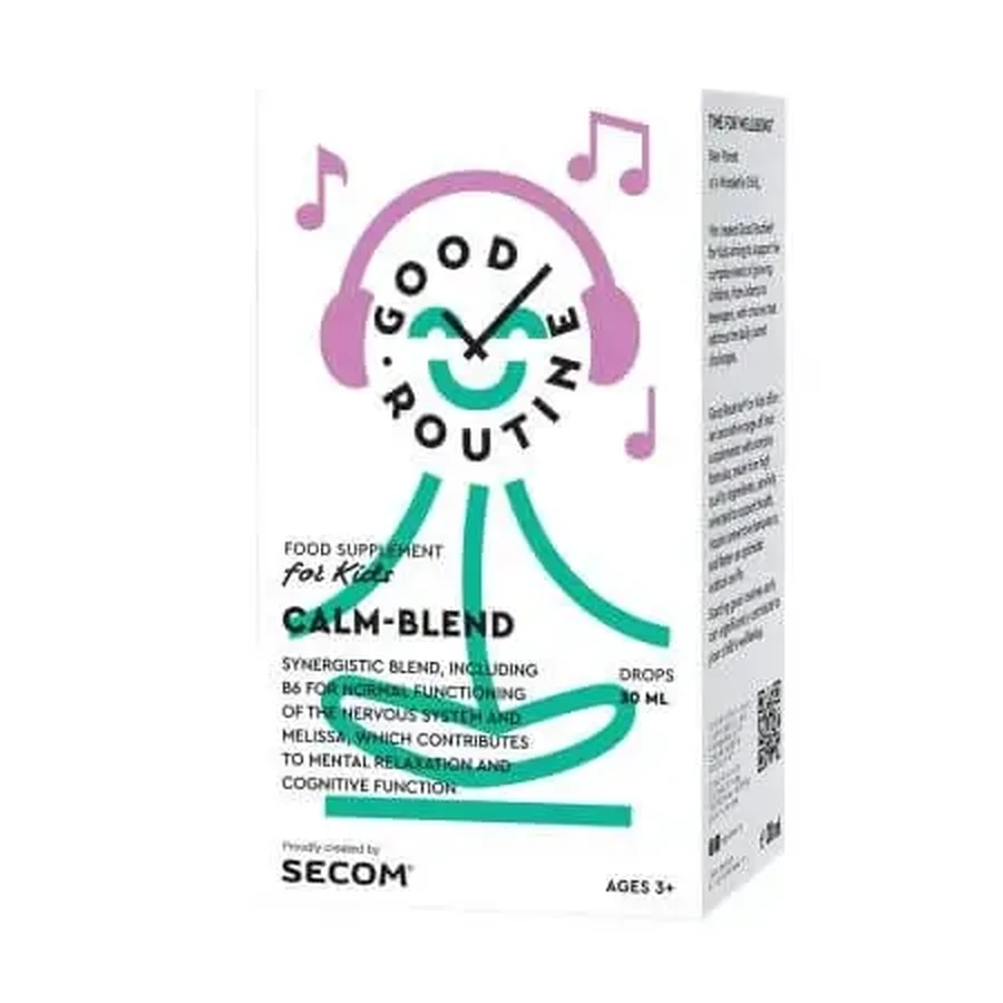 Успокаивающий бленд Good Routine, 30 мл, Secom: цены и характеристики