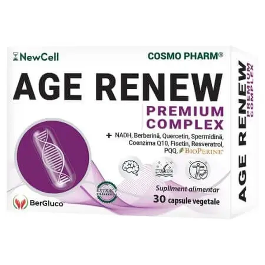Комплекс Age Renew Premium, 30 капсул, Cosmo Pharm: цены и характеристики