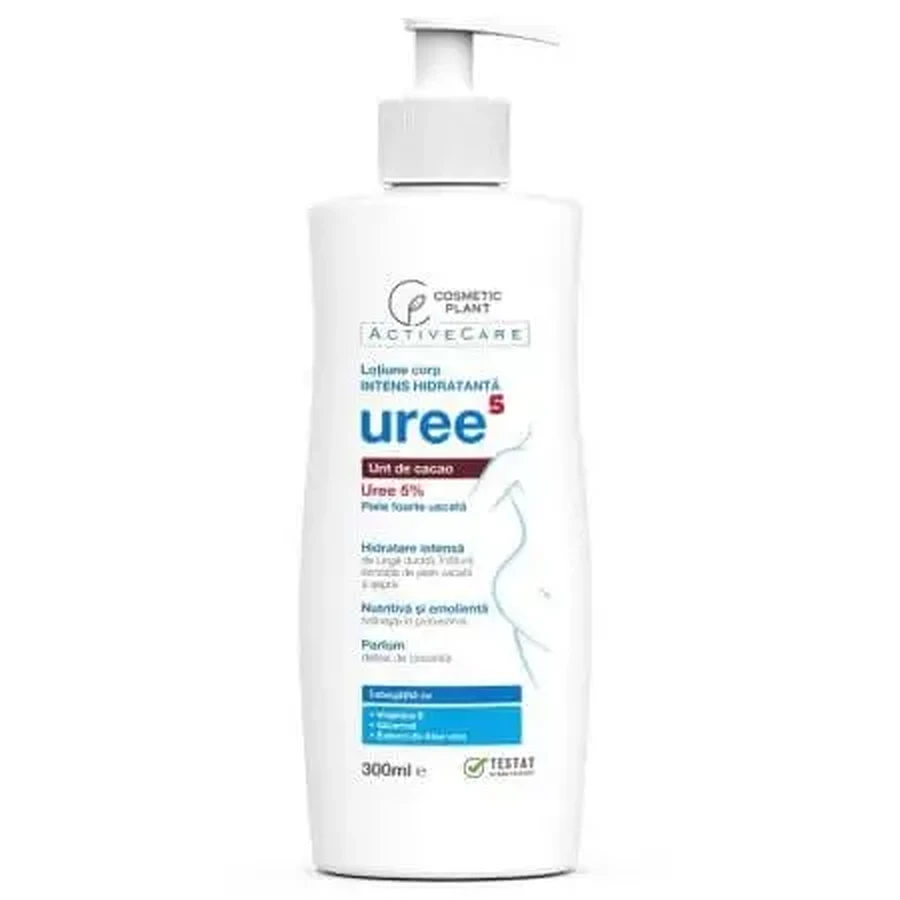 Интенсивно увлажняющий лосьон для тела с 5% мочевины Active Care, 300 мл, Косметический завод: цены и характеристики