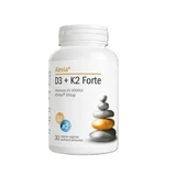 Витамин D3 + K2 Forte, 30 вегетарианских капсул, Alevia