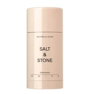 Натуральний дезодорант екстрасильної дії з шафраном і кедром, 75 г, Salt & Stone