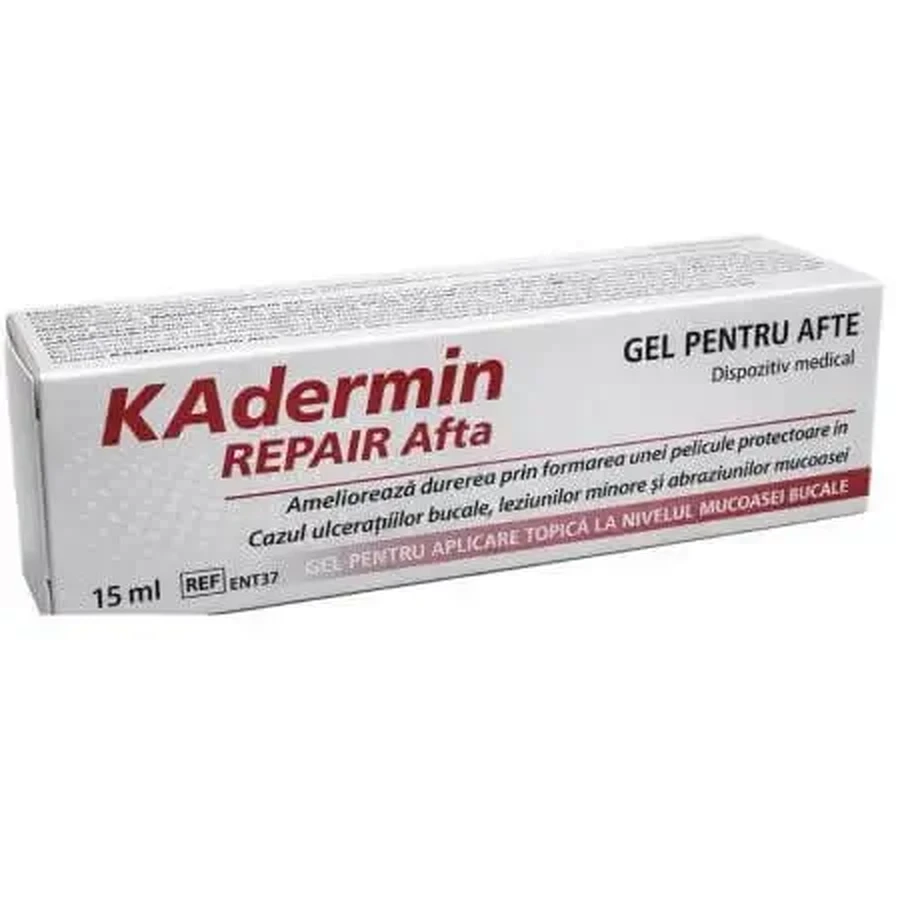 Kadermin Repair Canker Sore Gel, 15 мл, Mba Pharma: цены и характеристики