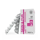 Добавка для шкіри та хутра Skin&Fur, 60 капсул, Vetapro