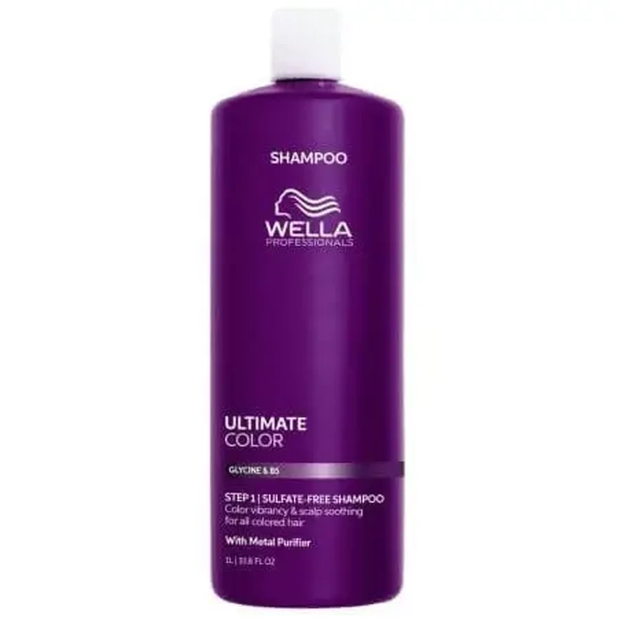 Шампунь для фарбованого волосся з гліцином і B5 Ultimate Colour, 1000 мл, Wella Professionals: ціни та характеристики