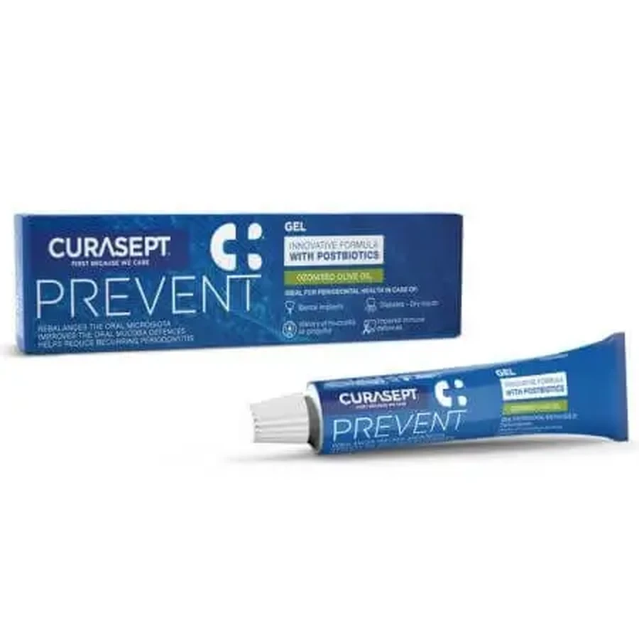 Пародонтологічний гель Prevent, 30 мл, Curasept: ціни та характеристики