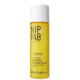 Зволожуючий молочко-тонік для обличчя Ceramide Fix Base Build Moisture Milk 8%, 125 мл, NIP+FAB