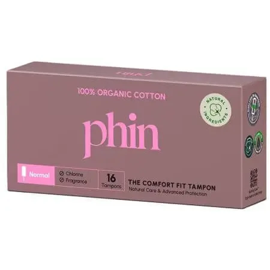 Органические ватные диски, 16 штук, Phin: цены и характеристики