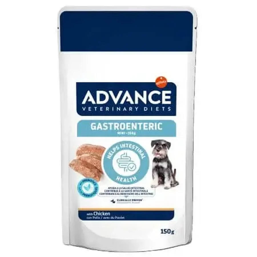 Вологий корм для собак Gastroenteric, 150 г, Advance Veterinary Diets: ціни та характеристики