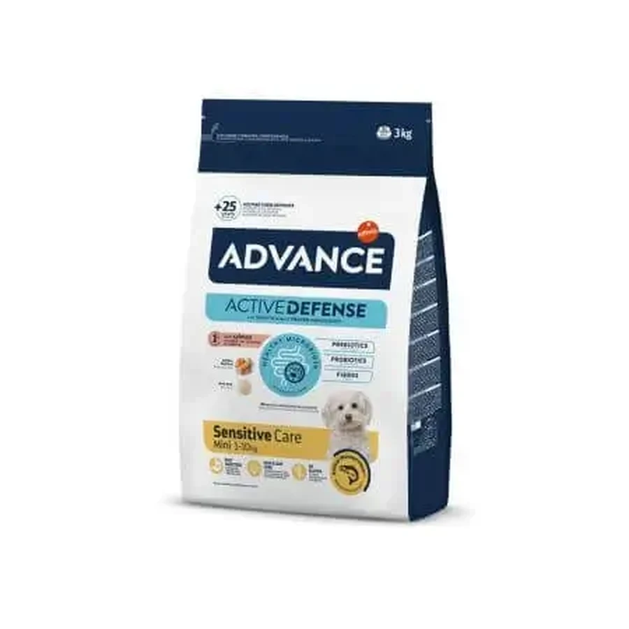 Сухой корм с лососем и рисом для собак Sensitive Care Active Defence, 3 кг, Advance Veterinary Diets: цены и характеристики