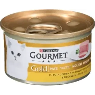 Purina Gourmet вологий корм для котів з консервованою куркою, 85 г