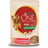 Purina One Влажный корм для взрослых собак с говядиной, 100 г