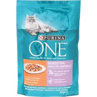 Purina One Влажный корм для кошек с курицей, 85 г