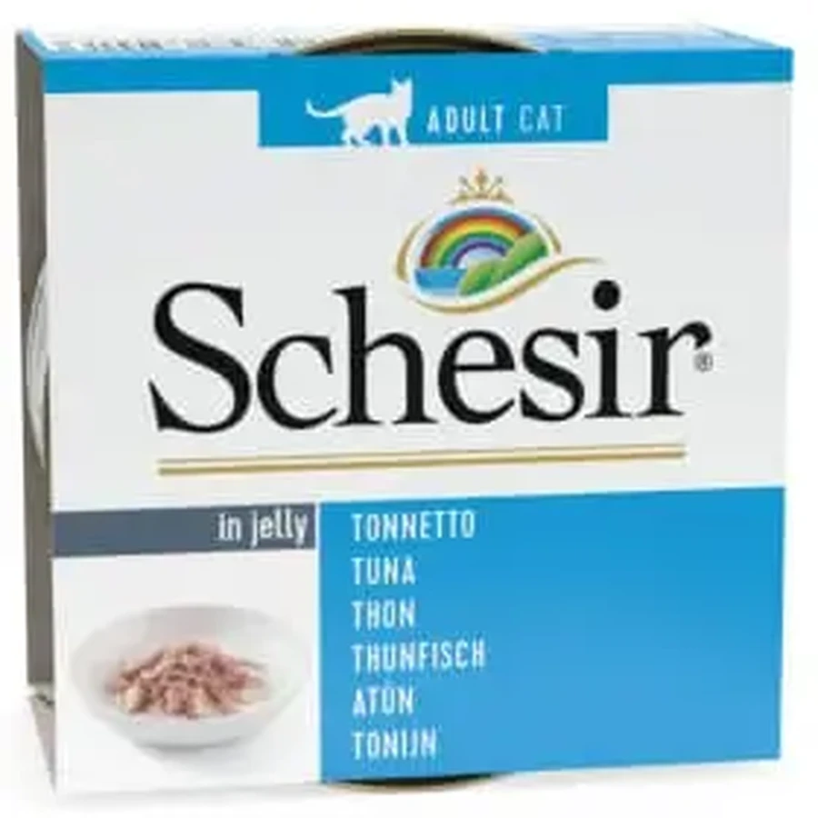 Schesir вологий корм для котів з тунцем, 85 г: ціни та характеристики