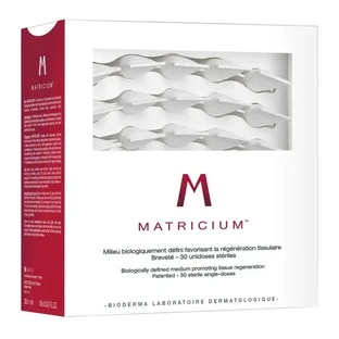 Стерильний регенеруючий матрикс Bioderma Matricium, 30 ампул