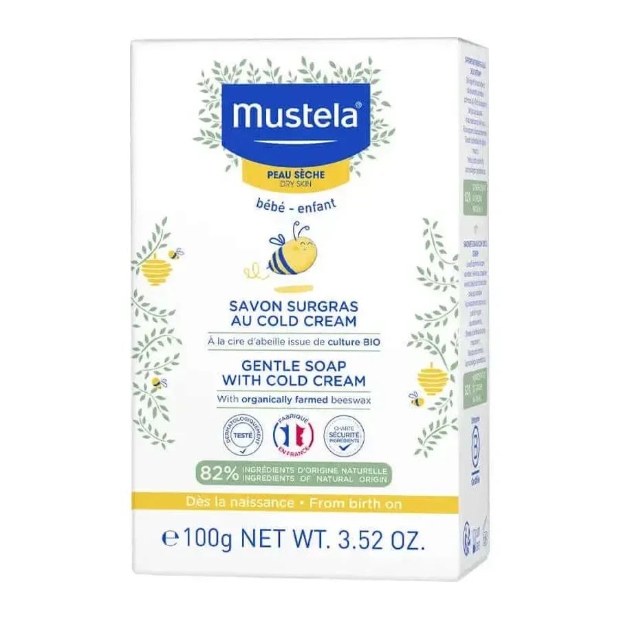 Mustela Мыльный брусок, 100 г: цены и характеристики