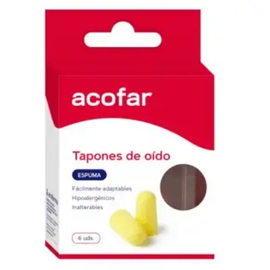 Беруші з пінопласту Acofar 6u: ціни та характеристики