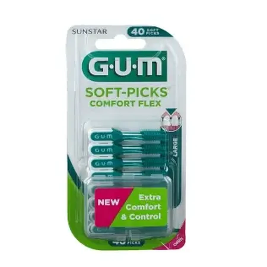 GUM Soft Picks Comfort Flex LARGE, 40unds: цены и характеристики
