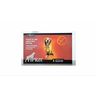 Fiprex 75 L для собак 20-40 кг - 3 антипаразитарные пипетки
