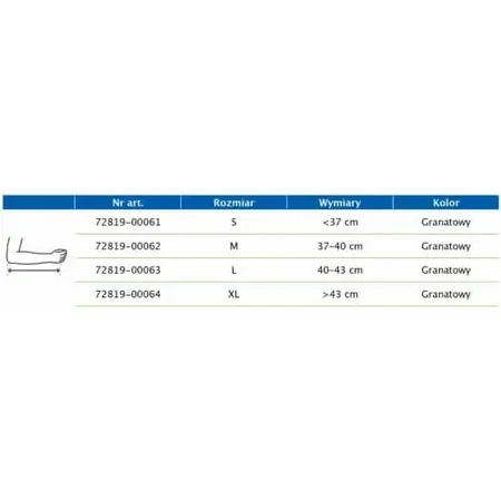 Actimove Professional Line Temblak, темно-синій, розмір S: ціни та характеристики