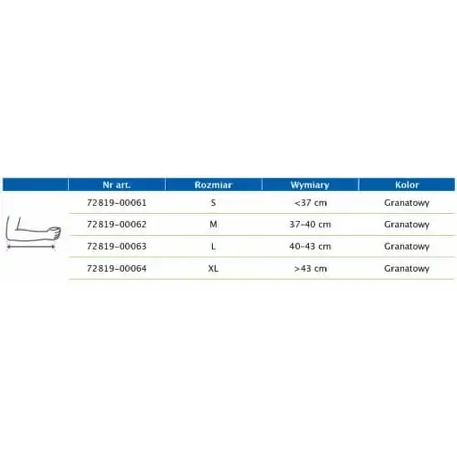 Actimove Professional Line Temblak, темно-синій, розмір S: ціни та характеристики