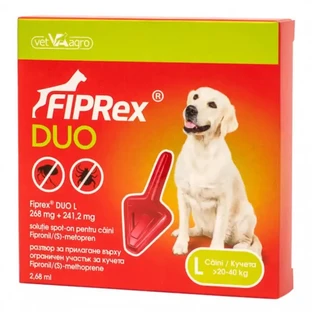 Fiprex Duo L Dog 20-40 кг x 1 антипаразитарная пипетка