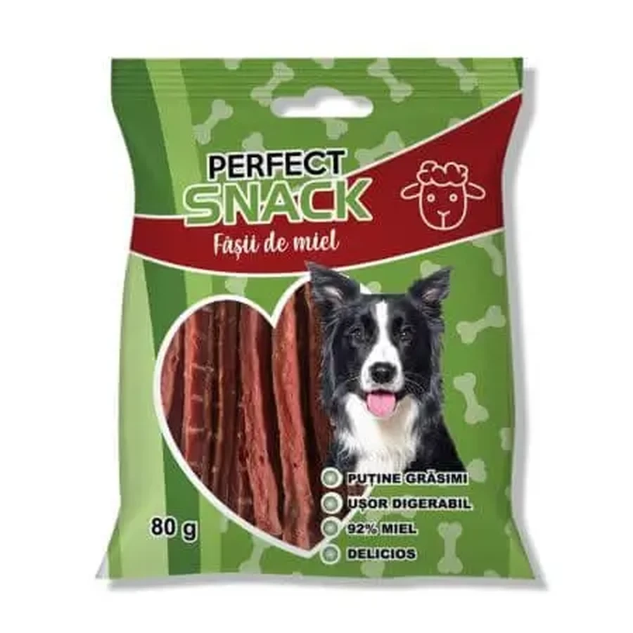 Смужки з ягнятиною для собак, 80 г, Perfect Snack: ціни та характеристики