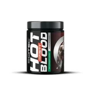 Предтренік з кофеїном Kiwi-Strawberry Hot Blood Infinity, 350 г, Scitec Nutrition