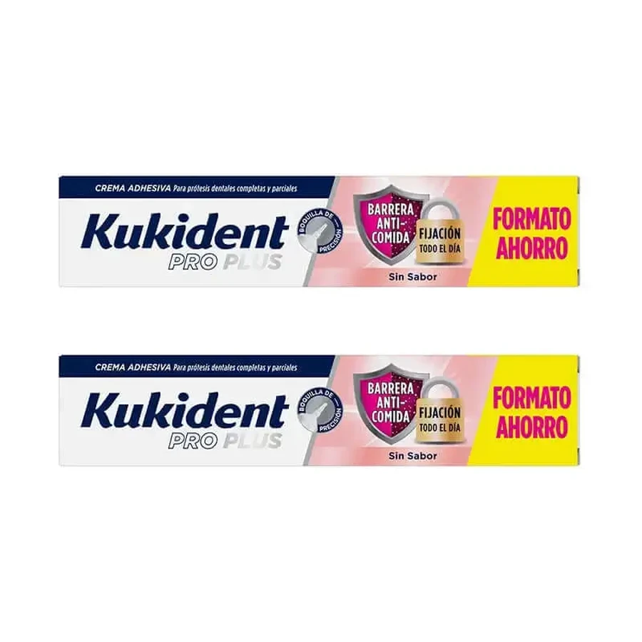 Kukident Duplo Pro Plus Безвкусный антиадсорбционный барьер, 2 X 57 гр.: цены и характеристики