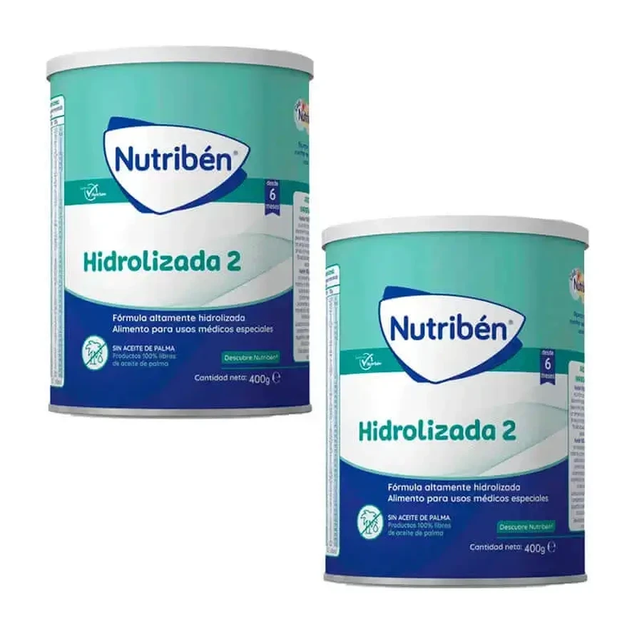 Nutribén Hydrolysed 2 Milk Continuation, 2 X 400 г: цены и характеристики