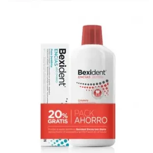 Bexident PACK Gingival Adjuvant Gum Treatment Mouthwash 500ml + Toothpaste 75ml