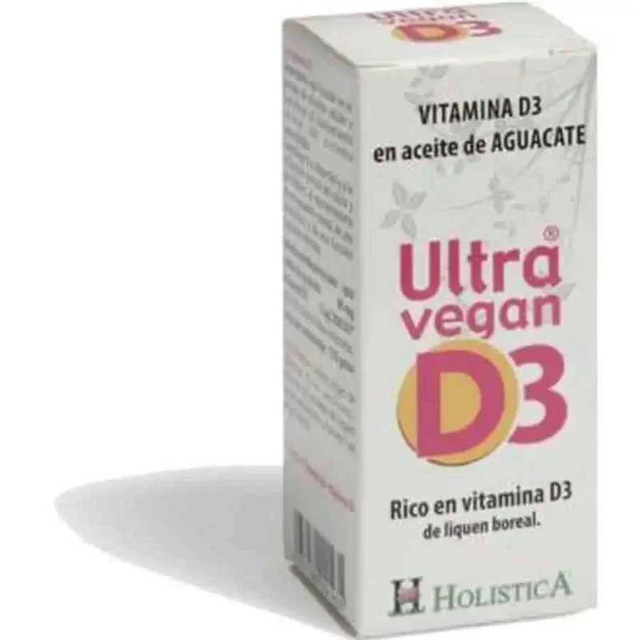 Holistica Ultra Vegan D3 капли 8 мл.: цены и характеристики