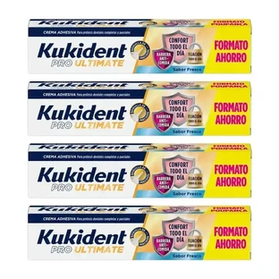 Kukident Quadruple Pro Ultimate Fresh Flavor, 4 x 57 г