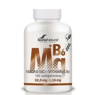 Soria Natural Magnesium+Vit B6 Пролонговане вивільнення 1550 мг 120 Ком