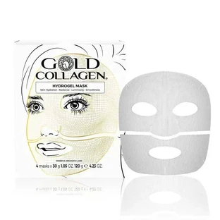 Гидрогелевая маска Minerva Collagen Gold, 4 маски