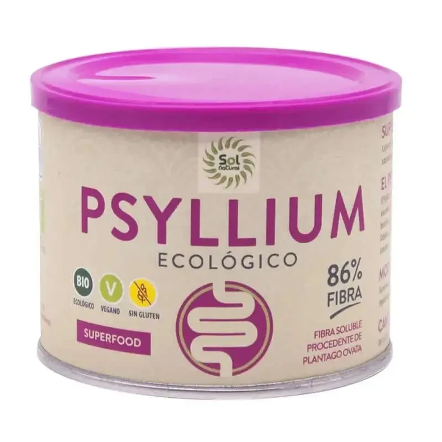 Solnatural Псиллиум порошок органический, 200 гр: цены и характеристики