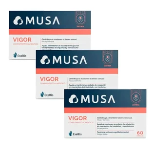 Musa Triple Vigor Libido, 3 x 60 капсул
