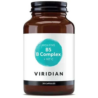 Viridian High Five B Complex with Ascorbate Mg 30Cap.Veg.