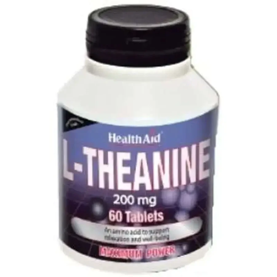 Health Aid L-Theanine 200Mg 60Comp.: ціни та характеристики