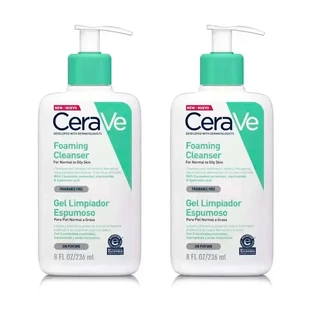 CeraVe Duplo Пенящийся очищающий гель, 2 x 236 мл