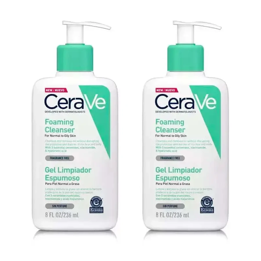 CeraVe Duplo Пенящийся очищающий гель, 2 x 236 мл: цены и характеристики