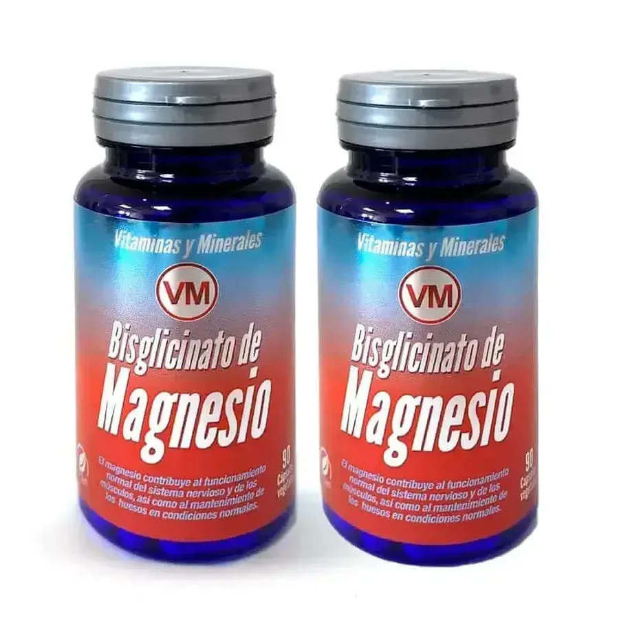 Ynsadiet Магнію бісгліцинат, упаковка 2 х 90 капсул: ціни та характеристики