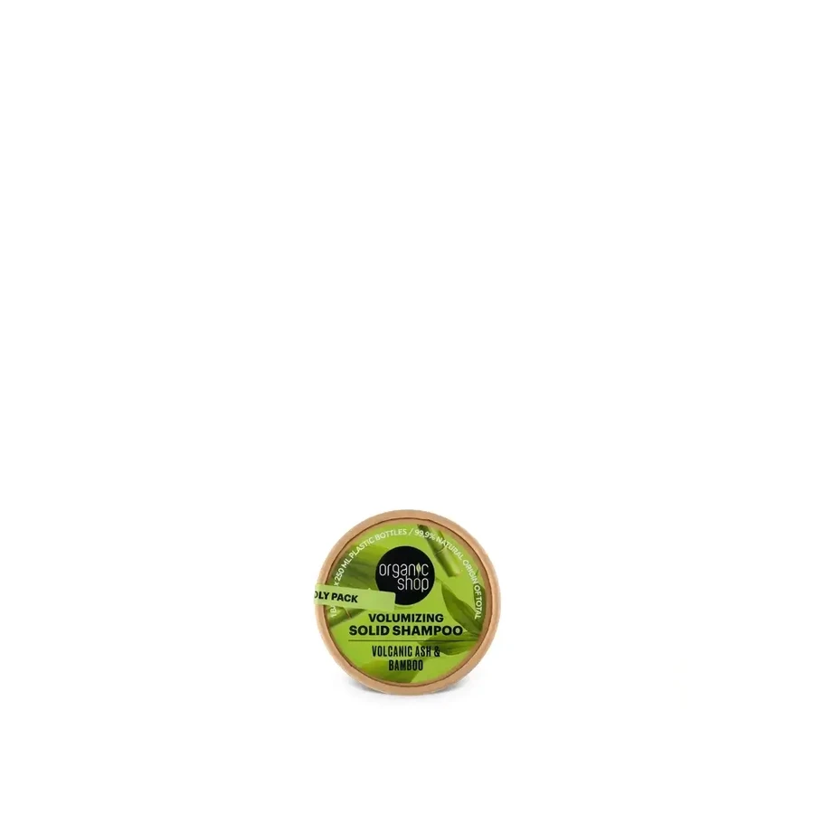 Organic Shop Volumising Solid Volcanic Ash & Bamboo Volumising Shampoo, 60 G: цены и характеристики