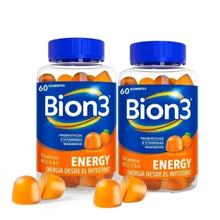 Bion3 Energy Pack Мультивітамінний комплекс, 2х60 льодяників
